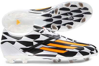 Adidas F30 TRX FG WC Football Boots Running White/Neon