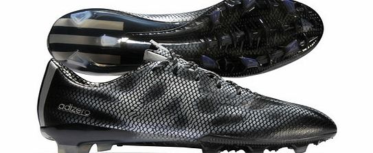 Adidas F50 adiZero FG Football Boots Core Black/Silver