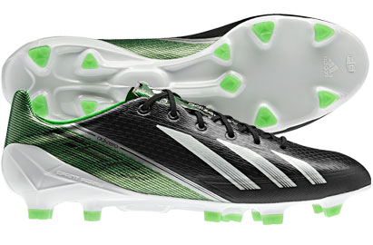 Adidas F50 adizero TRX FG Football Boots Black/Green