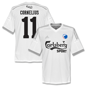 Adidas FC Copenhagen Home Cornelius Shirt 2014 2015