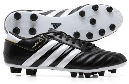 Adidas Football Boots Adidas adiNOVA II FG Football Boots Black/White/Gold