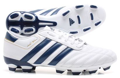 Adidas adiNOVA II FG Football Boots White/Real Blue/Gold