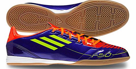 Adidas F10 Indoor Football Trainers Anodized