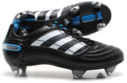 Adidas Football Boots Adidas Predator X SG Football Boots Black / Cyan Blue