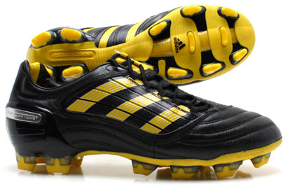 Adidas Football Boots Adidas Predator X WC FG Football Boots Black/Sun Yellow