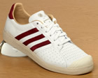 Forest Hills 72 White/Deep Red Leather