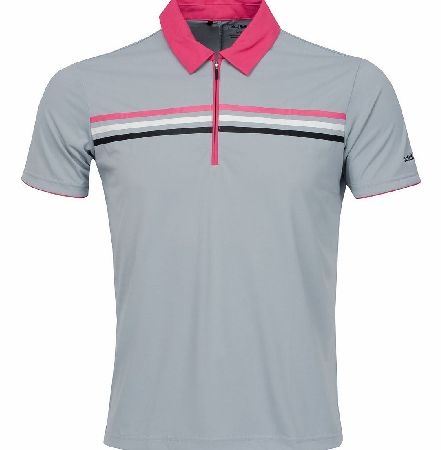 Adidas FP Climalite Fashion 3-Stripe Polo Shirt