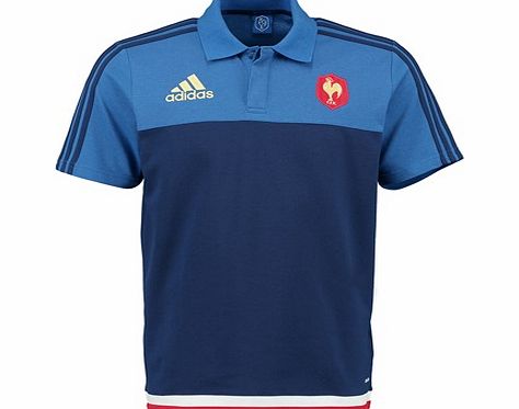 Adidas France FFR Anthem Polo S07497