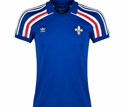France Retro Shirt Blue F77305