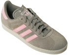 Adidas Gazelle 2 Grey/Pink Suede Trainers