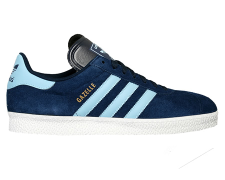 Gazelle 2 Navy/Blue Suede Trainers