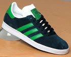 Gazelle 2 Navy/Green Suede Trainers