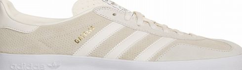 Adidas Gazelle Indoor Cream/White Suede Trainers