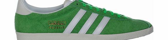 Adidas Gazelle OG Zest Green/White Suede Trainers