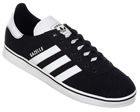 Gazelle RST Black/White Material Trainers