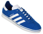 Gazelle RST Blue/White Material Trainers