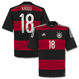 Adidas Germany Away Kroos Shirt 2014 2015