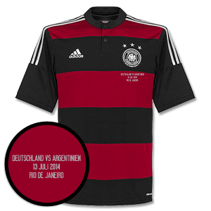 Germany Away Shirt 2014 2015 Inc Free WC Final