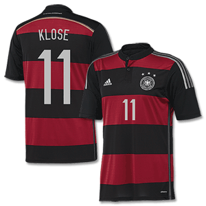 Adidas Germany Boys Away Klose Shirt 2014 2015