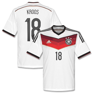 Adidas Germany Home Kroos Shirt 2014 2015