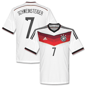Adidas Germany Home Schweinstieger Shirt 2014 2015