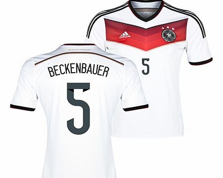 Germany Home Shirt 2013/15 with Beckenbauer 5