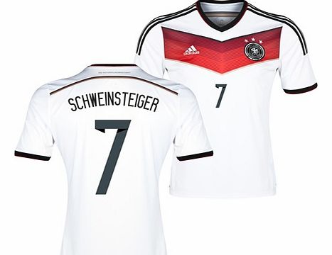 Germany Home Shirt 2013/15 with Schweinsteiger 7