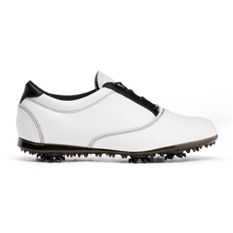 Adidas Golf Adidas Ladies Adiclassic Golf Shoes (White/Black)