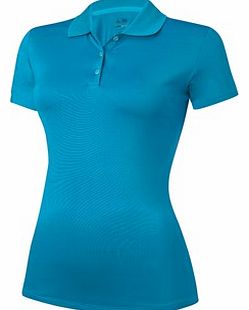 Adidas Ladies Climalite Solid Jersey Polo Shirt