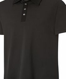 Adidas Golf Adidas Mens AdiPure Knit Woven Polo Shirt