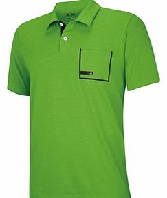 Adidas Golf Adidas Mens ClimaLite Angular Pocket Polo Shirt