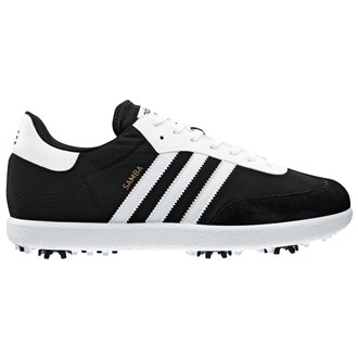 Adidas Mens Samba Golf Shoes (Black/White) 2013