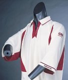 Adidas GUNN and MOORE Teknik Plus 3/4 Sleeve Boys Cricket Shirt , MAROON, Small Boys