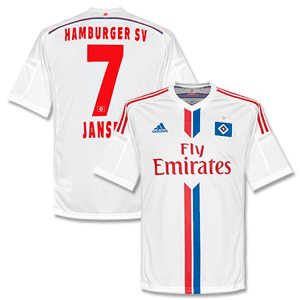 Hamburg SV Home Jansen Shirt 2014 2015