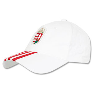 Hungary 3 Stripe Cap - White