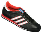 Adidas Kick Black/White/Red Leather Trainers