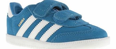 Adidas kids adidas blue samba boys toddler 5502485050