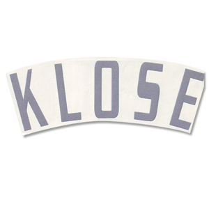 Klose (Name Only) 04-05 Germany Away Official