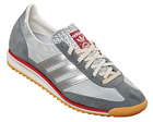 Ladies Adidas SL72 Silver Material Trainers