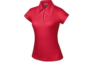 Ladies ClimaCool Solid Mesh Polo