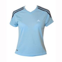 Adidas Lady 3 Stripe S/S T-Shirt