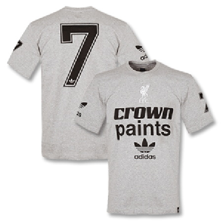 Liverpool Liverbird T-Shirt (Crown Paints) - Grey