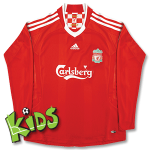 Adidas Liverpool Shirt - Home L/S Boys