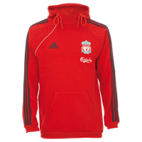Adidas Liverpool Training Hoody - Light Scarlet.