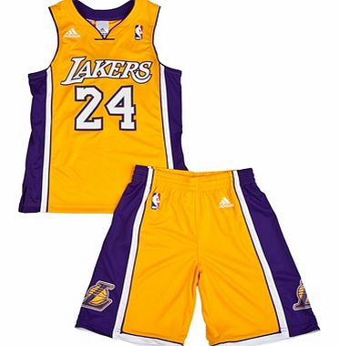 Los Angeles Lakers Home Replica Jersey  Shorts
