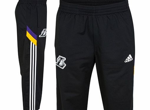 Adidas Los Angeles Lakers Winter Hoops Track Pant Black