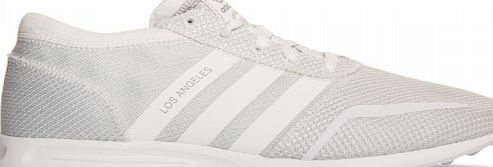 Adidas Los Angeles triple white woven trainers