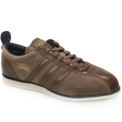 Adidas Male Football 66 Nubuck Upper in Brown and Navy