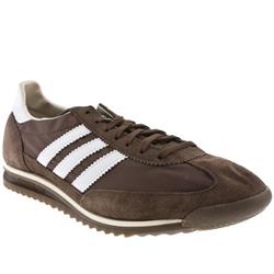 Adidas Male Sl-72 Suede Upper in Brown