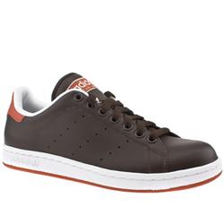 Adidas Male Stan Smith 2 Leather Upper in Dark Brown